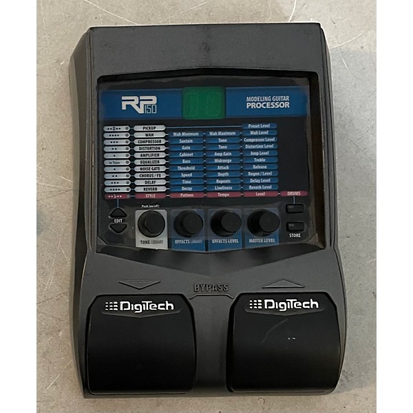 Used DigiTech RP150 Effect Processor