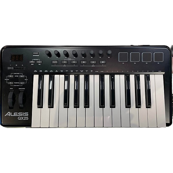 Used Alesis QX25 25 Key MIDI Controller