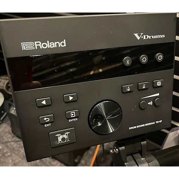 Used Roland TD07 Electric Drum Set