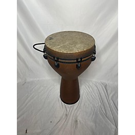 Used Remo Mondo Designer Series Key-Tuned Djembe Earth 25 X 14 In. Djembe