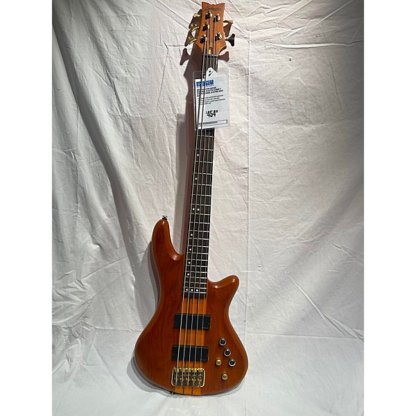 Used Schecter Guitar Research Stiletto Studio 5 String Electric Bass Guitar