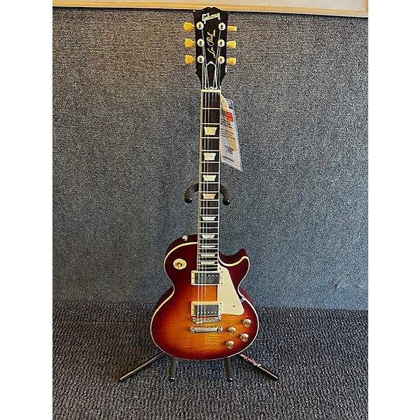 Used 2021 Gibson Les Paul Standard 1950S Neck Cherry Sunburst Solid Body Electric Guitar