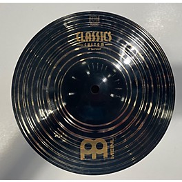 Used MEINL Used MEINL 10in Classic Custom Dark Splash Cymbal