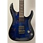 Used Schecter Guitar Research Used Schecter Guitar Research Omen Elite Trans Blue Solid Body Electric Guitar