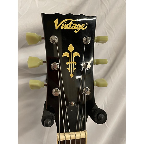 Used Vintage V100Mu Midge Ure Solid Body Electric Guitar