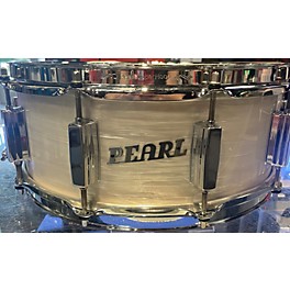 Used Pearl Used Pearl 14X5.5 President Series Drum Pearl White