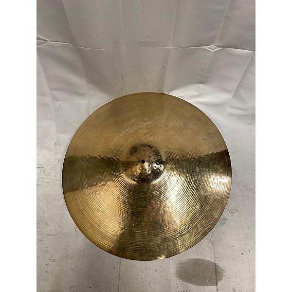 Used SABIAN 21in HH Raw Bell Dry Ride Brilliant Cymbal