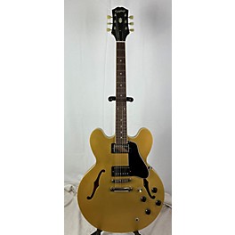 Used Epiphone Used Epiphone ES335 Aztec Gold Hollow Body Electric Guitar