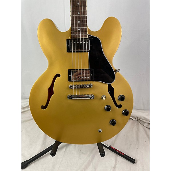 Used Epiphone Used Epiphone ES335 Aztec Gold Hollow Body Electric Guitar