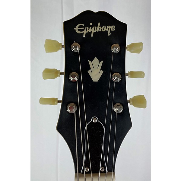 Used Epiphone Used Epiphone ES335 Aztec Gold Hollow Body Electric Guitar