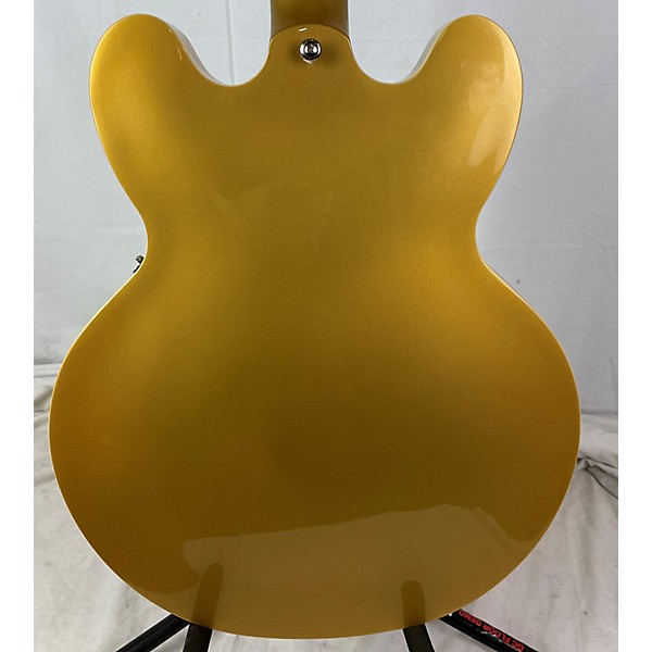 Used Epiphone Used Epiphone ES335 Aztec Gold Hollow Body Electric Guitar