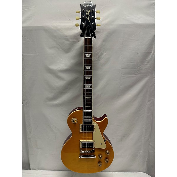 Used Epiphone Used Epiphone 1959 Reissue Les Paul Standard Lemonburst Solid Body Electric Guitar