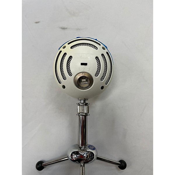 Used Blue Snowball USB Microphone