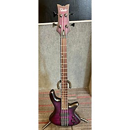 Used Schecter Guitar Research Used Schecter Guitar Research Stilleto Studio Purple Electric Bass Guitar