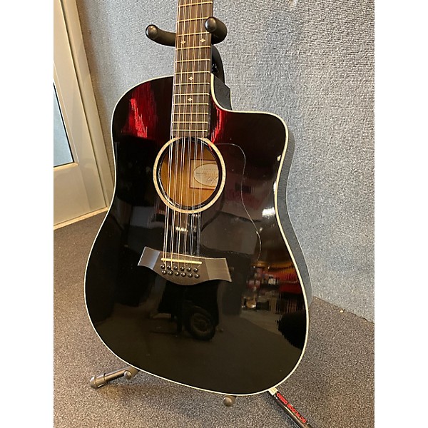 Used Taylor 250CE-BLK DLX 12 String Acoustic Guitar