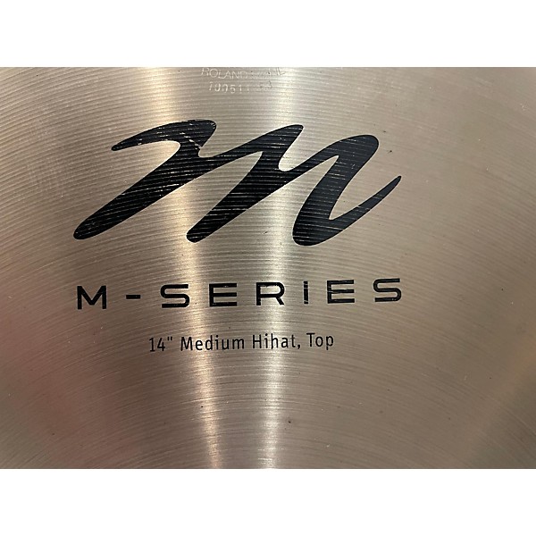 Used MEINL 14in M Series Hi Hat Cymbal