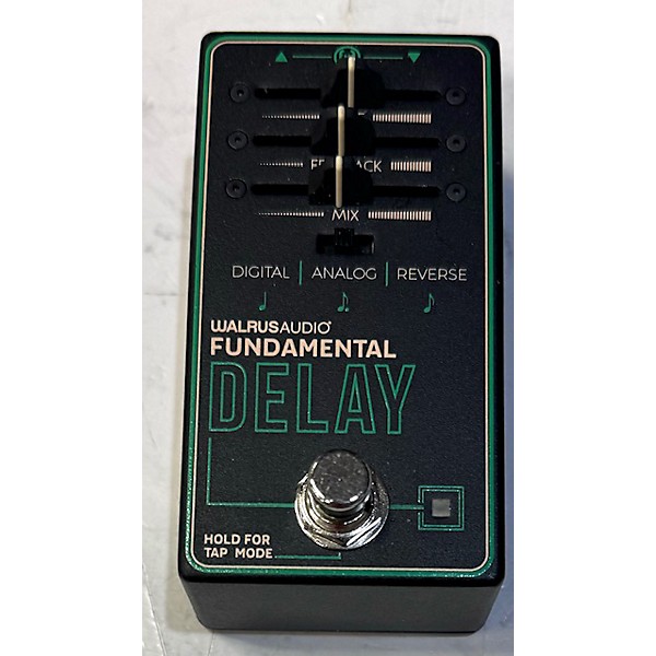 Used Walrus Audio FUNDAMENTAL DELAY Effect Pedal