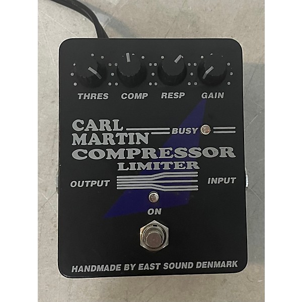 Used Carl Martin Compressor/Limiter Effect Pedal
