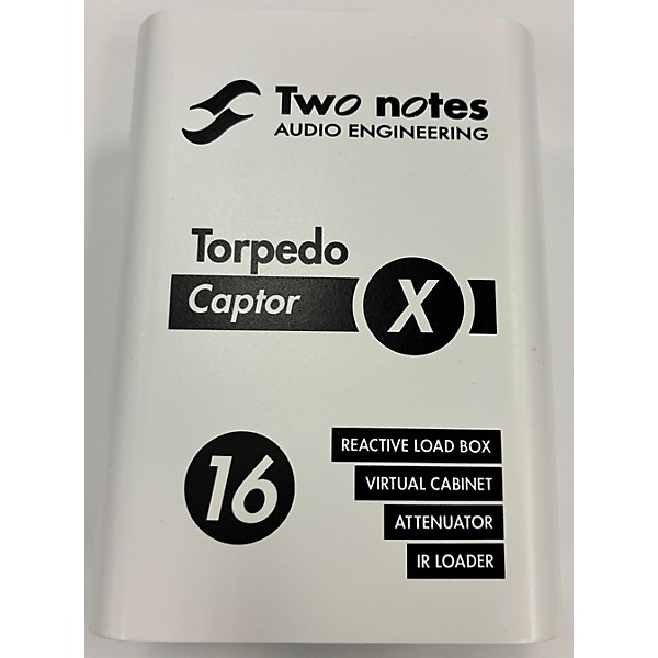 Used Two Notes AUDIO ENGINEERING Torpedo Captor X 16 Ohm Power Attenuator