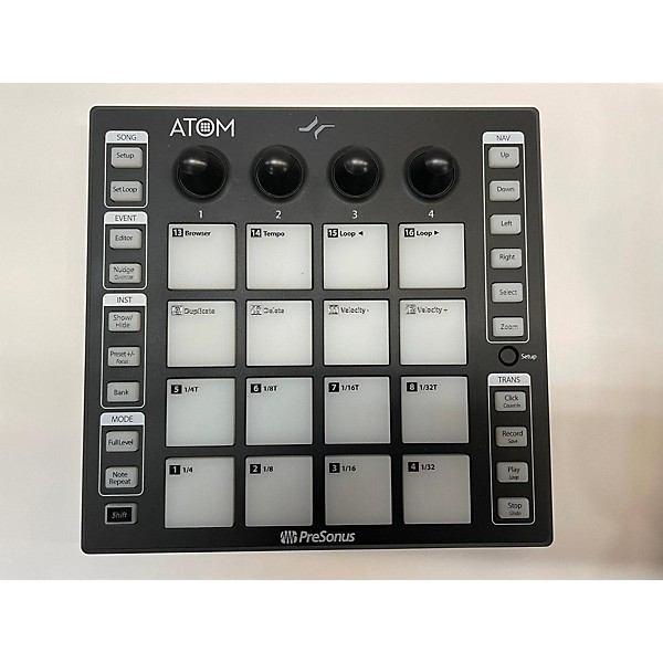 Used PreSonus ATOM MIDI Controller MIDI Controller