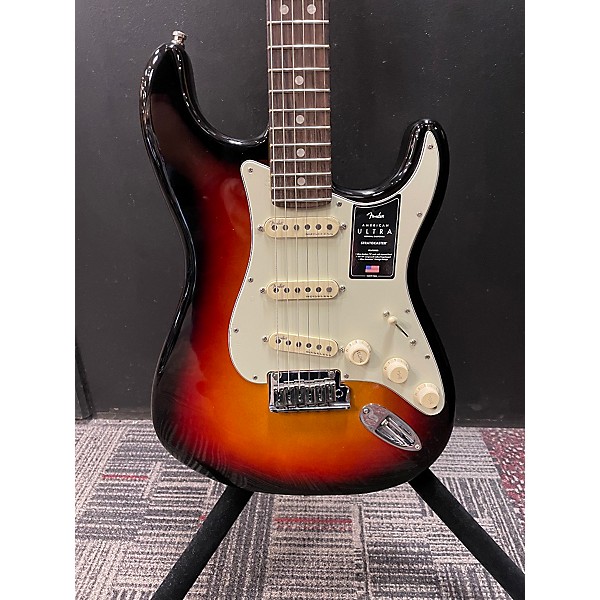 Used Fender 2021 American Ultra Stratocaster Solid Body Electric Guitar