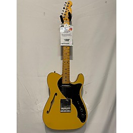 Used Fender Used Fender BRITT DANIEL THINLINE TELE Yellow Solid Body Electric Guitar