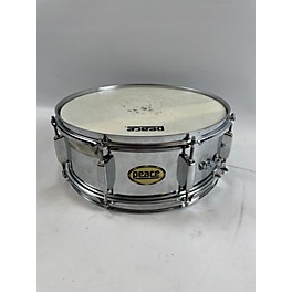 Used Peace Used Peace 14X5  Snare Drum Silver