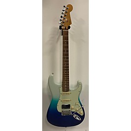 Used Fender Used Fender Player Plus Stratocaster HSS WHITE BLUE GRADIENT Solid Body Electric Guitar