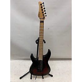 Used Schecter Guitar Research Used Schecter Guitar Research Miles Dimitri Crimson Red Burst Electric Guitar