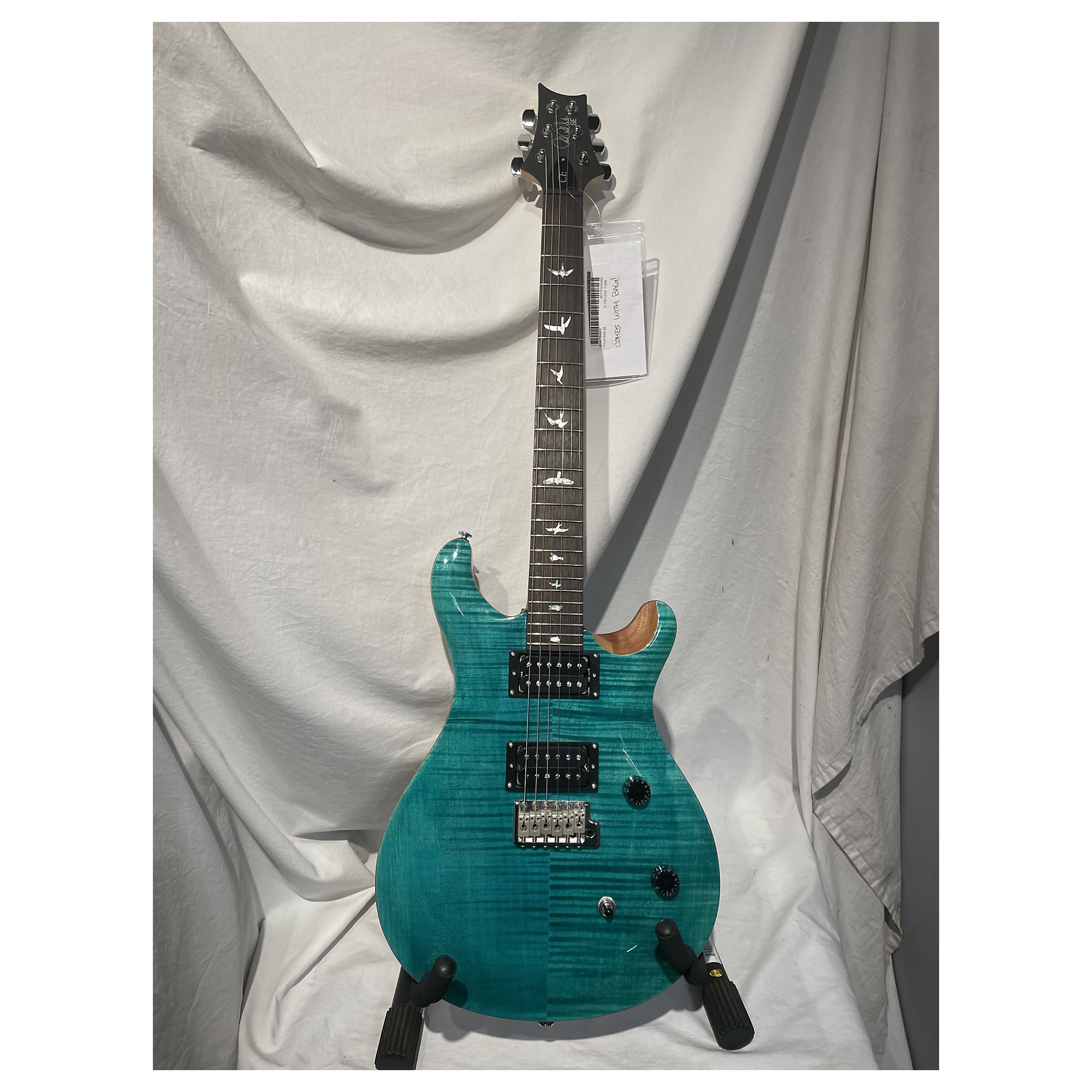 ギター PRS CE24 PRS CE24 Flame Maple Electric Guitar, Ebony Fingerboard