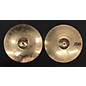 Used SABIAN 14in XSR HI HAT PAIR Cymbal thumbnail