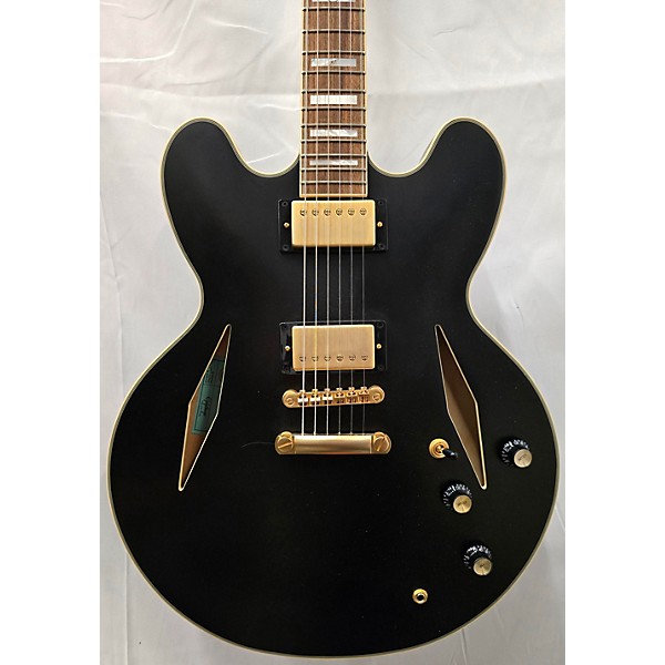 Used Epiphone Used Epiphone EMILY WOLFE SHERATON Black Hollow Body Electric Guitar