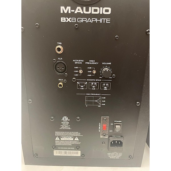 Used M-Audio BX8 Pair Powered Monitor