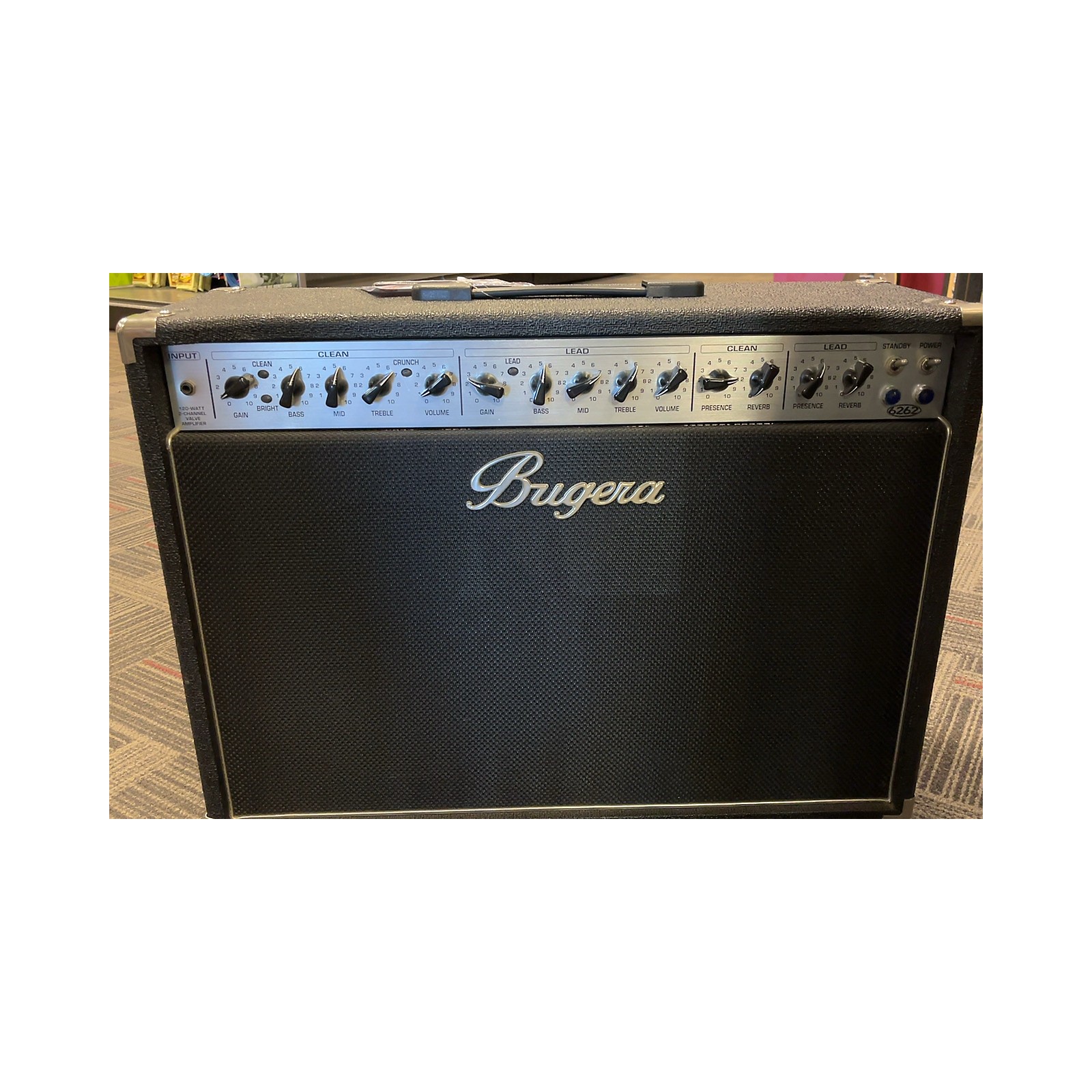 Used Bugera 6262 Infinium 120W 2x12 Tube Guitar Combo Amp Guitar Center