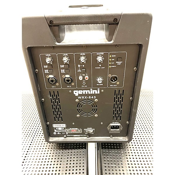 Used Gemini WRX-843 Powered Speaker