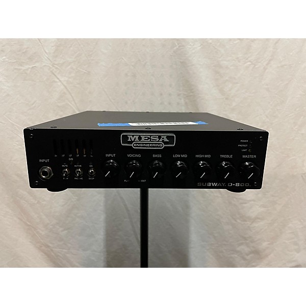 Used MESA/Boogie Subway D800 Bass Amp Head