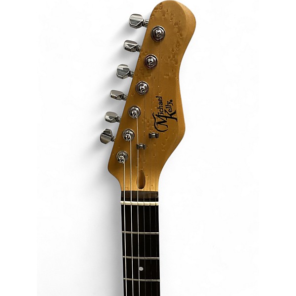 Used Michael Kelly 1965 Green Tiger Solid Body Electric Guitar