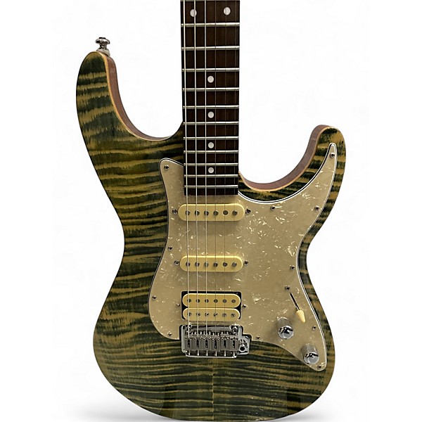 Used Michael Kelly 1965 Green Tiger Solid Body Electric Guitar