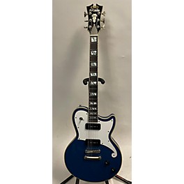 Used D'Angelico Used D'Angelico Deluxe Atlantic Blue Sapphire Solid Body Electric Guitar