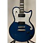 Used D'Angelico Used D'Angelico Deluxe Atlantic Blue Sapphire Solid Body Electric Guitar