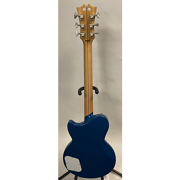 Used D'Angelico Used D'Angelico Deluxe Atlantic Blue Sapphire Solid Body Electric Guitar