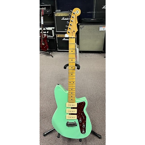 Used Reverend Used Reverend Jetstream 390 Oceanside Green Solid Body Electric Guitar