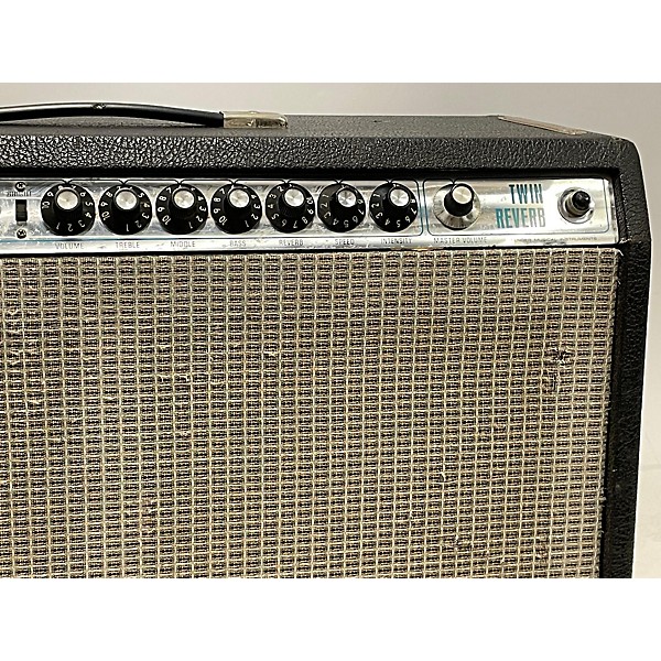 Vintage Fender 1975 Twin Reverb 2x12 Tube Guitar Combo Amp