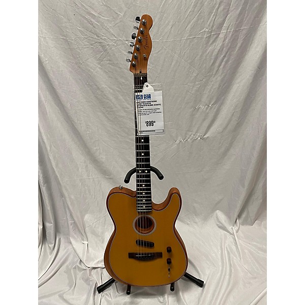 Used Fender Used Fender Acoustasonic Player Telecaster Butterscotch Blonde Acoustic Electric Guitar