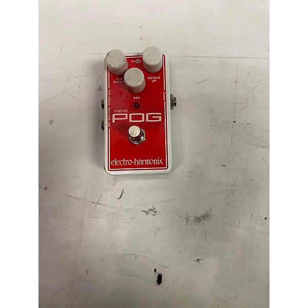 Used Electro-Harmonix Nano POG Polyphonic Octave Generator Effect Pedal