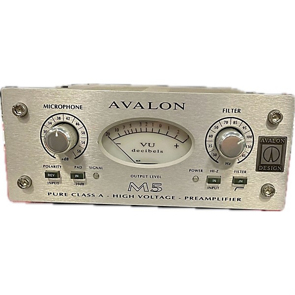 Used Avalon M5 Mono Pure Class A Microphone Preamp