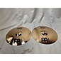 Used MEINL 14in Classic Custom Medium Hi Hat Pair Cymbal thumbnail