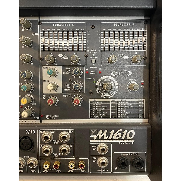 Used Yorkville M1610 Series 2 Powered Mixer