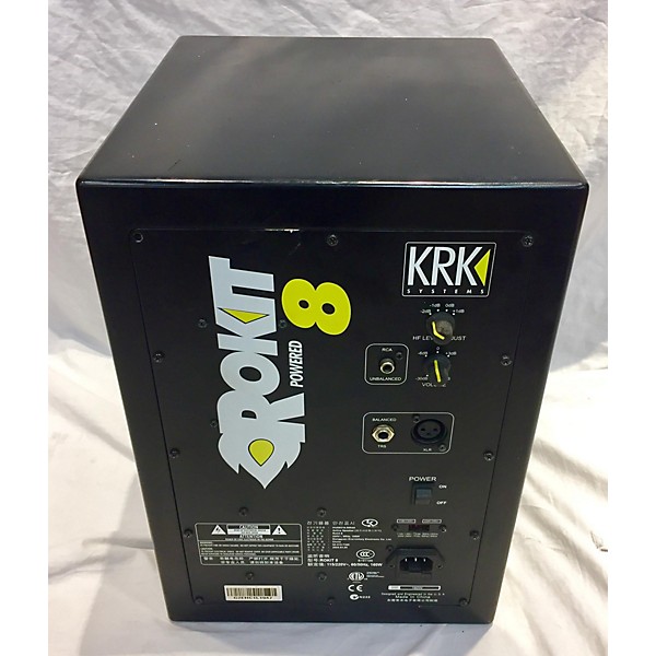 Used KRK ROKIT RP8 SINGLE SPEAKER Powered Monitor