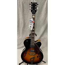 Used Gretsch Guitars Used Gretsch Guitars G2420T Streamliner Tobacco Sunburst Hollow Body Electric Guitar